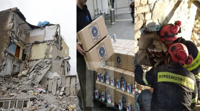 σεισμός ανθρωπιστική βοήθεια